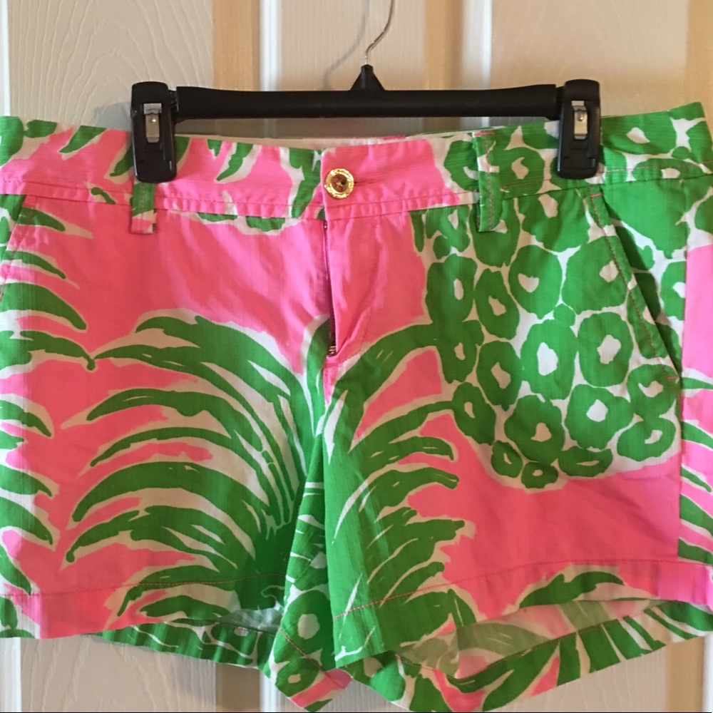Lilly Pulitzer pineapple shorts